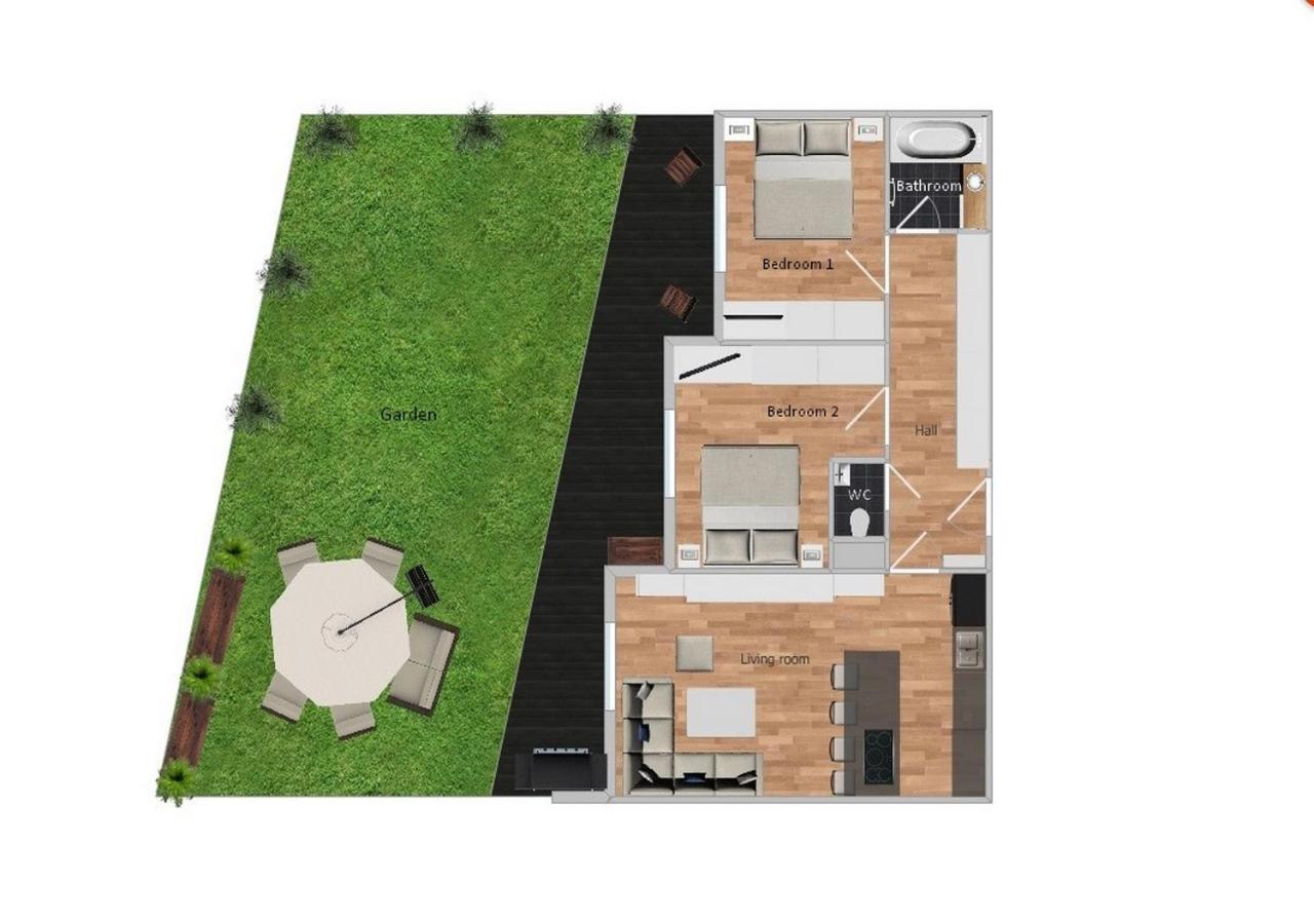 Krejcarek Garden Apartment Prague Exterior photo